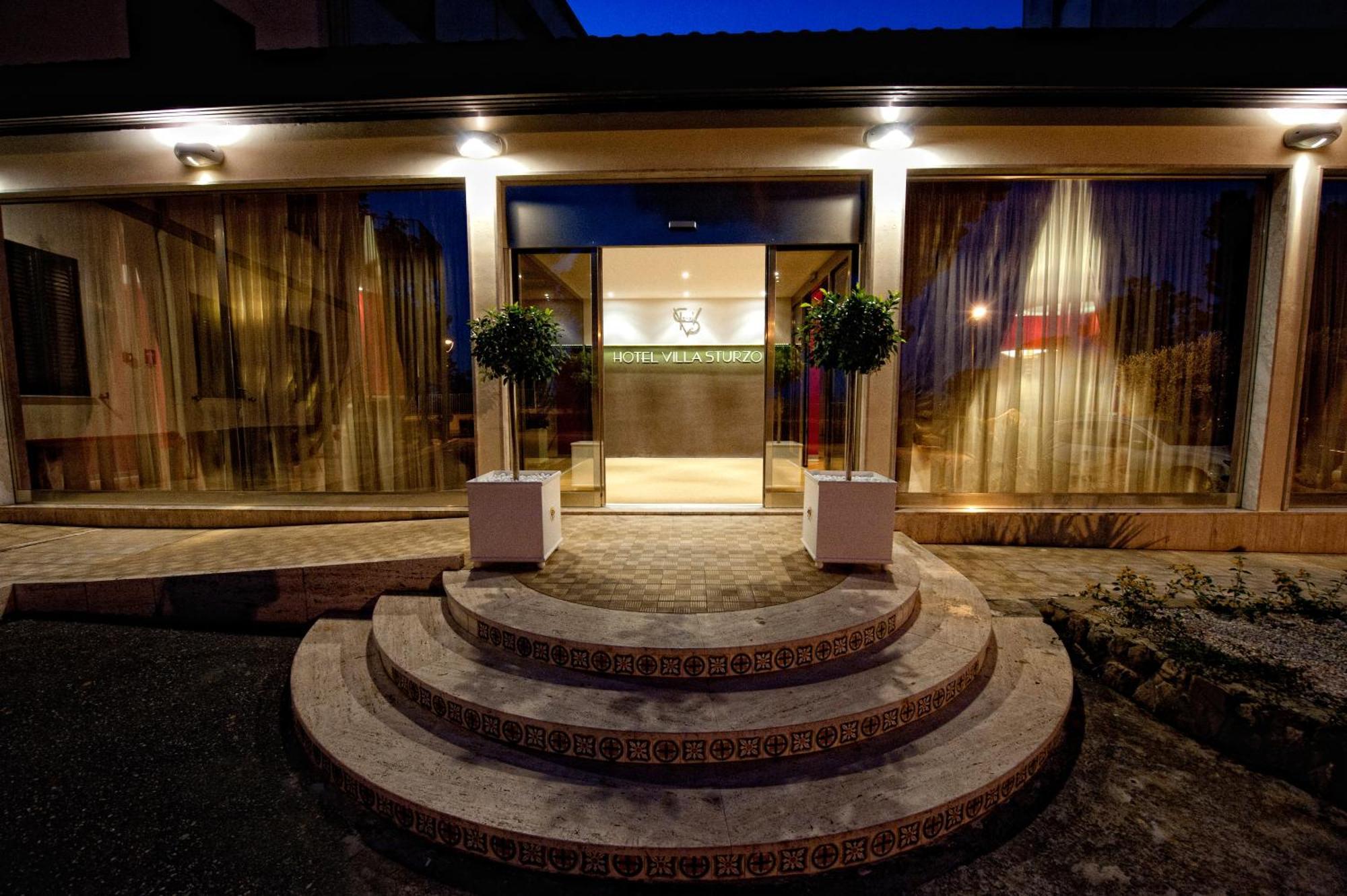 Hotel Villa Sturzo Caltagirone Kültér fotó